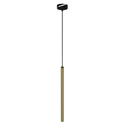 Ljuskrona med upphängningsrem YORU 1xG9/8W/230V 50 cm mässing