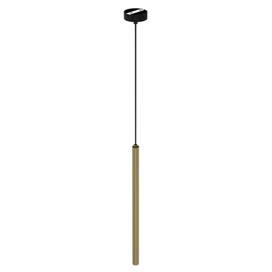 Ljuskrona med upphängningsrem YORU 1xG9/8W/230V 50 cm mässing