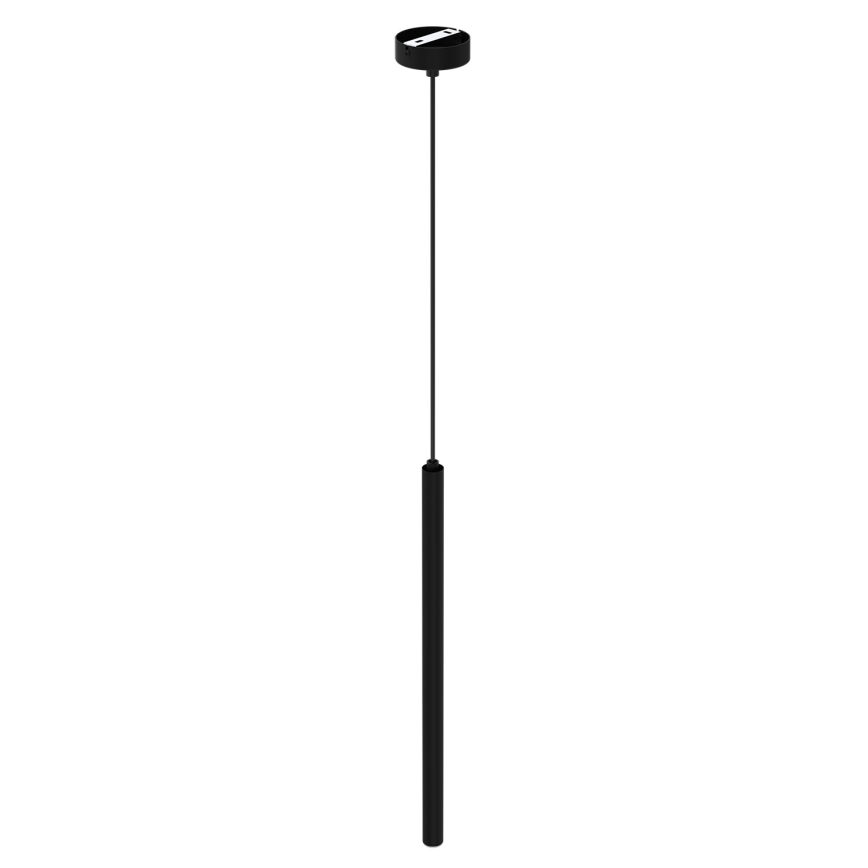 Ljuskrona med upphängningsrem YORU 1xG9/8W/230V 50 cm svart