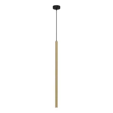 Ljuskrona med upphängningsrem YORU 1xG9/8W/230V 70 cm mässing