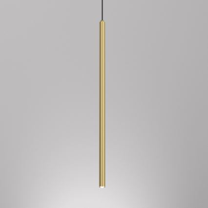 Ljuskrona med upphängningsrem YORU 1xG9/8W/230V 70 cm mässing
