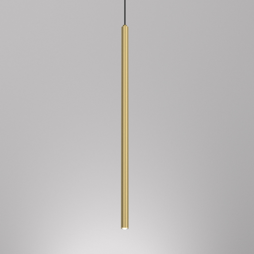 Ljuskrona med upphängningsrem YORU 1xG9/8W/230V 70 cm mässing