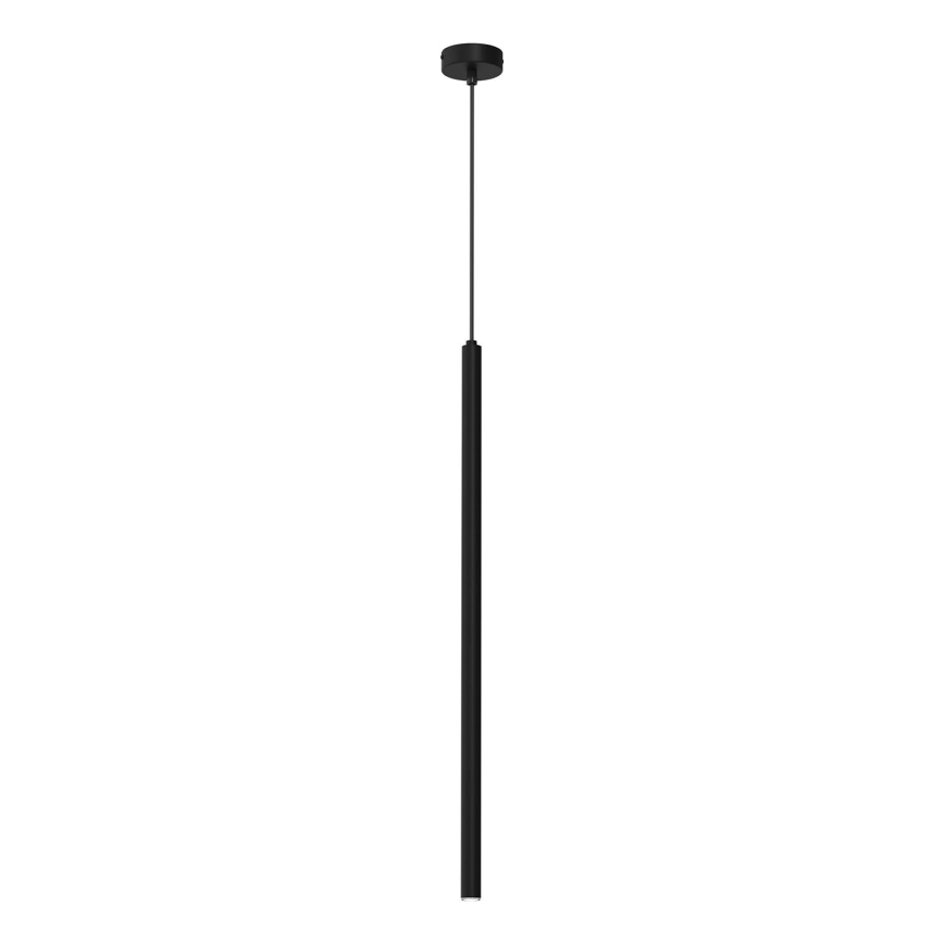 Ljuskrona med upphängningsrem YORU 1xG9/8W/230V 70 cm svart