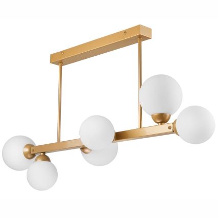 Ljuskrona on a pole ASTRO 6xG9/5W/230V guld