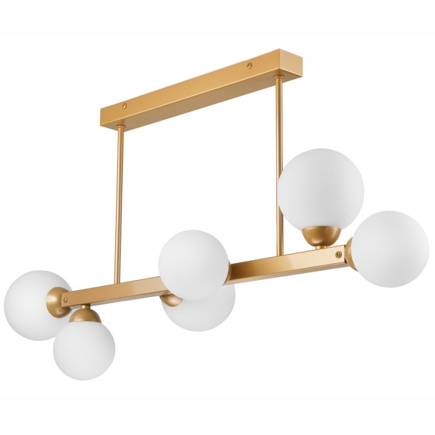 Ljuskrona on a pole ASTRO 6xG9/5W/230V guld