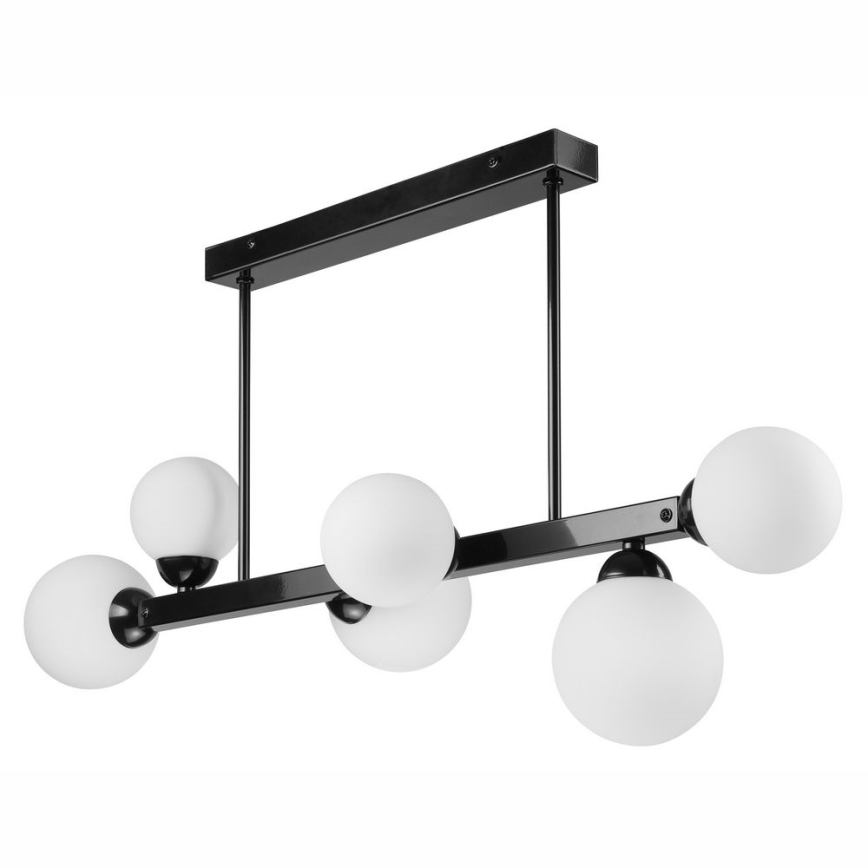 Ljuskrona on a pole ASTRO 6xG9/5W/230V svart