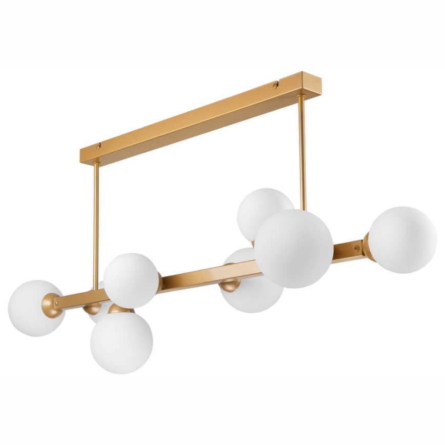 Ljuskrona on a pole ASTRO 8xG9/5W/230V guld