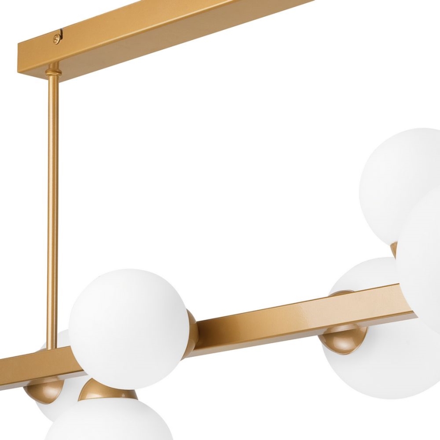 Ljuskrona on a pole ASTRO 8xG9/5W/230V guld
