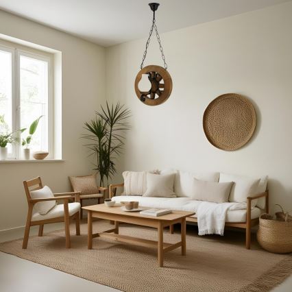 Ljuskrona på kedja ROATA 2xE14/40W/230V bok