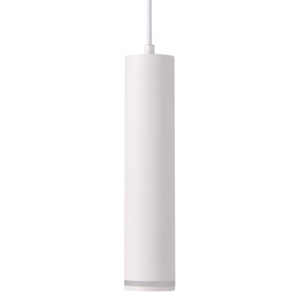Ljuskrona på rem för skensystem PARIS 3xGU10/10W/230V + 1 m skena system vit