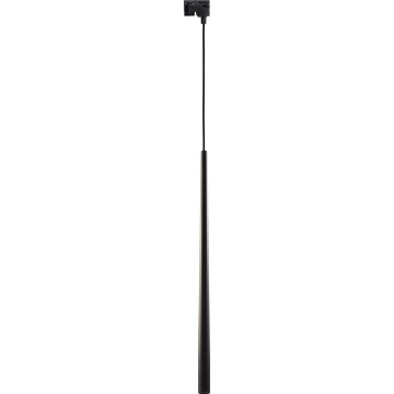 Ljuskrona på rem för skensystem PIANO 1xG9/8W/230V svart