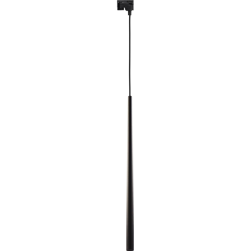 Ljuskrona på rem för skensystem PIANO 1xG9/8W/230V svart