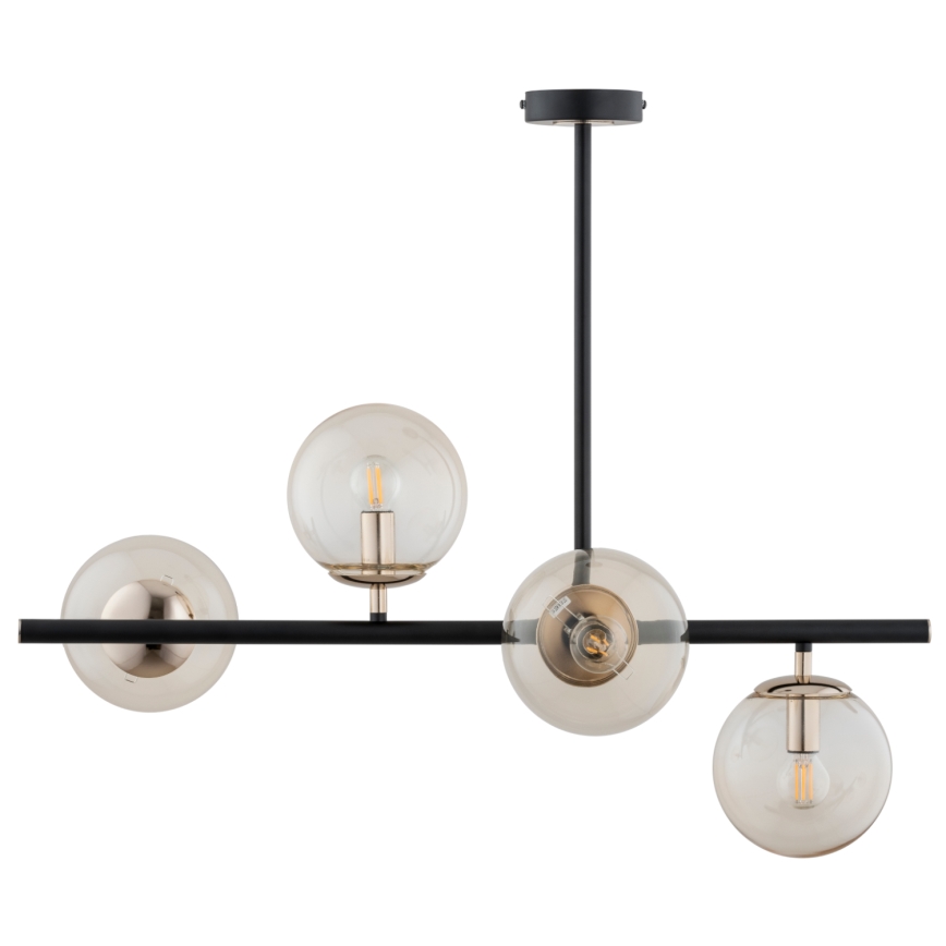 Ljuskrona på stång LURO 4xE14/40W/230V