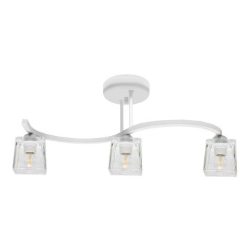 Ljuskrona SANTOS 3xE27/15W/230V vit