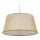 Ljusskrona med upphängningsrem  CHARLIE 1xE27/60W/230V beige 
