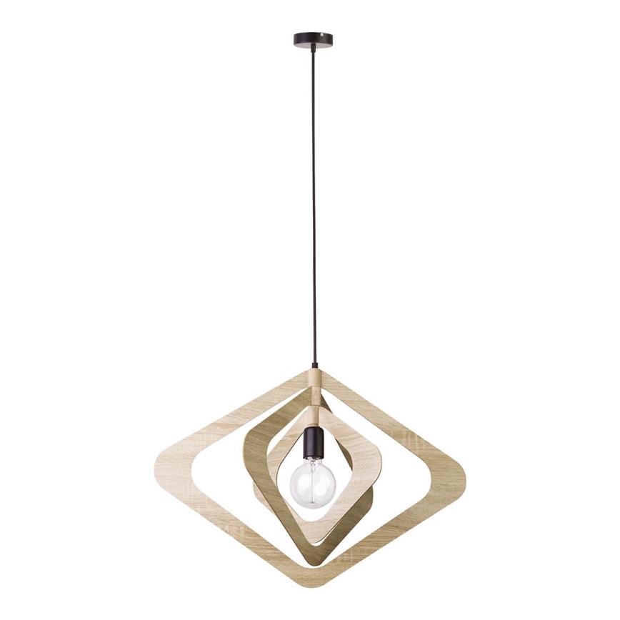 Ljusskrona med upphängningsrem  GLAM 1xE27/60W/230V