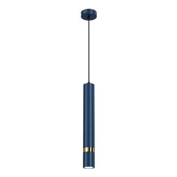 Ljusskrona med upphängningsrem  JOKER 1xGU10/25W/230V blå