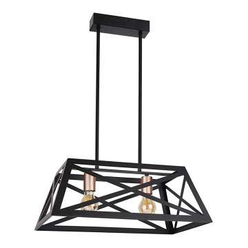Ljusskrona med upphängningsrem  ORIGAMI 2xE27/40W/230V