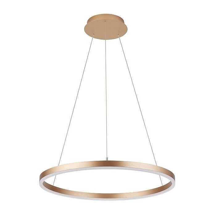 Ljusskrona med upphängningsrem  påNA LED/62W/230V diameter  80 cm