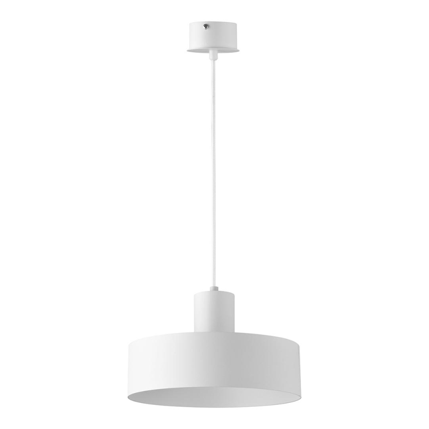 Ljusskrona med upphängningsrem  RIF 1xE27/60W/230V diameter  25 cm vit 