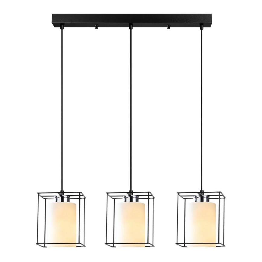 Ljusskrona med upphängningsrem  SWANK 3xE27/100W/230V