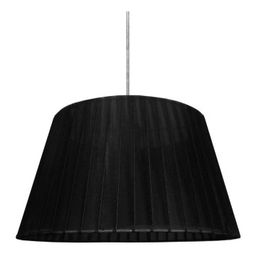 Ljusskrona med upphängningsrem  TIZIANO 1xE27/60W/230V svart 