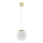 Ljusskrona med upphängningsrem  TOYA 1xE27/60W/230V diameter  20 cm