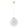 Ljusskrona med upphängningsrem  TOYA 1xE27/60W/230V diameter  30 cm