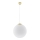 Ljusskrona med upphängningsrem  TOYA 1xE27/60W/230V diameter  40 cm