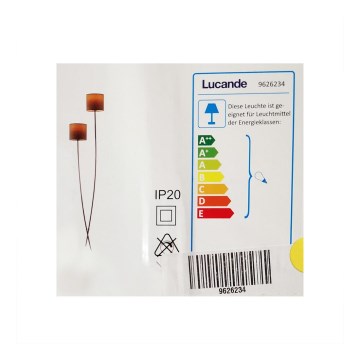 Lucande - Golvlampa JULJANA 2xE14/40W/230V