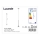 Lucande - Taklampa NORDWIN 1xGU10/35W/230V