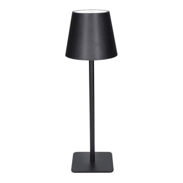 LUCCA dimbar uppladdningsbar beröringsstyrd bordslampa LED/3,7V 3000/4000/6500K 2000 mAh svart
