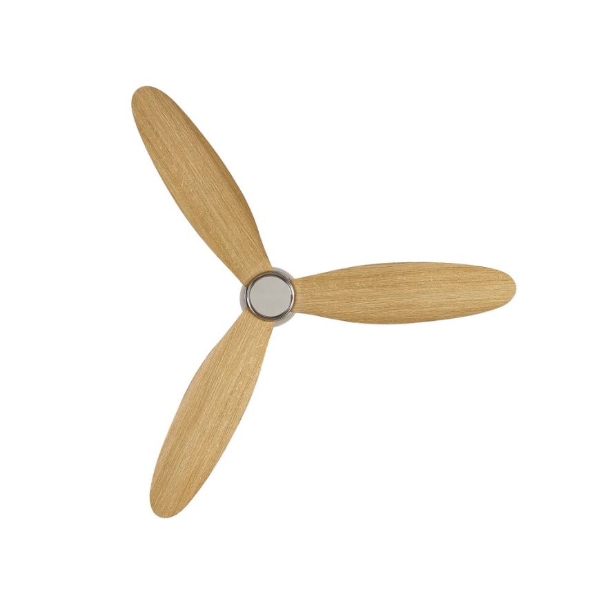 Lucci air 210519 - Takfläkt AIRFUSION RADAR skinande krom/trä + fjärrkontroll