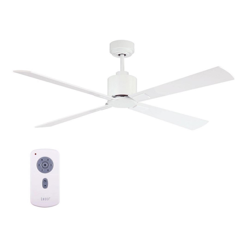 Lucci Air 210521 - Takfläkt AIRFUSION CLIMATE trä/vit + fjärrkontroll