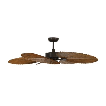 Lucci Air 21065549 - Takfläkt BALI diameter 132 cm brun + fjärrkontroll