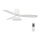 Lucci Air 210661 - LED Dimbar takfläkt FLUSSO 1xGX53/18W/230V trä/vit + fjärrkontroll