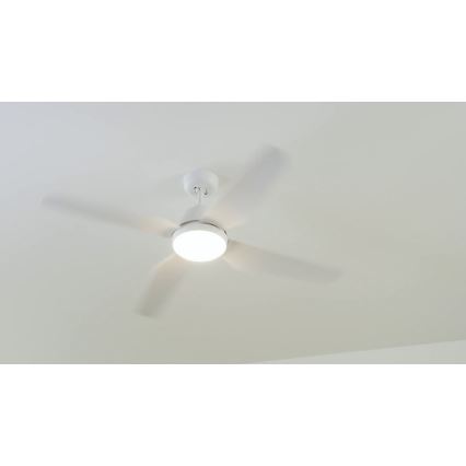 Lucci Air 212994 - LED takfläkt ARIA LED/18W/230V vit + fjärrkontroll