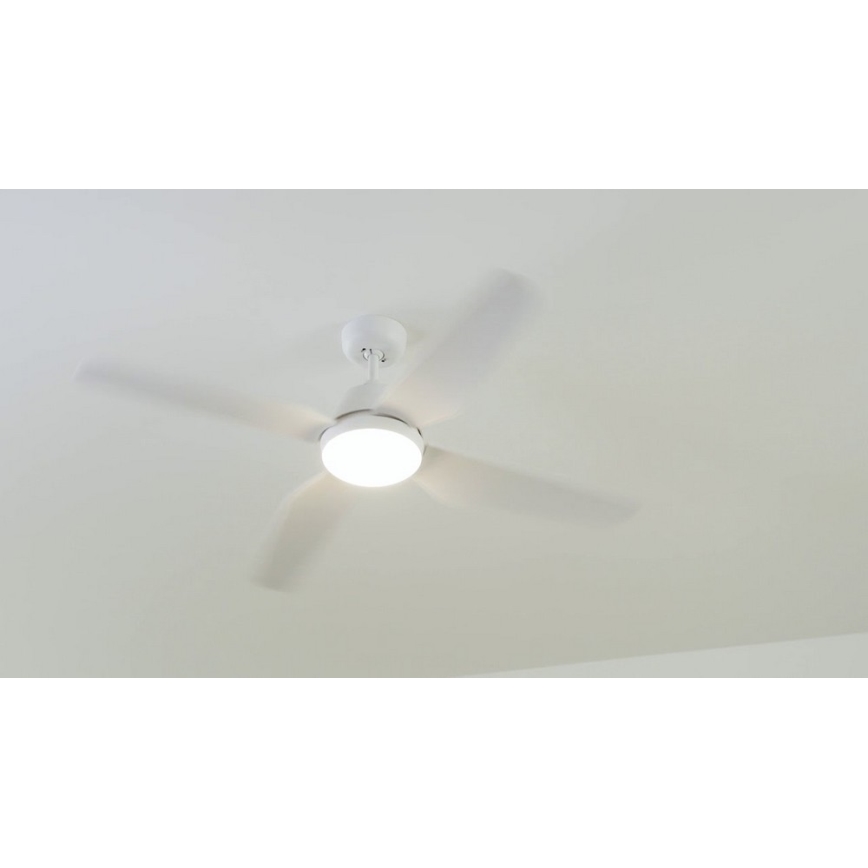Lucci Air 212994 - LED takfläkt ARIA LED/18W/230V vit + fjärrkontroll