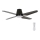 Lucci Air 213002 - LED takfläkt AIRFUSION ARIA LED/18W/230V svart + fjärrkontroll