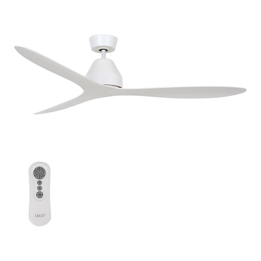 Lucci air 213040 - Takfläkt WHITEHAVEN vit + fjärrkontroll