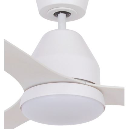 Lucci air 213043 - LED takfläkt WHITEHAVEN GX53/17W/230V vit + fjärrkontroll