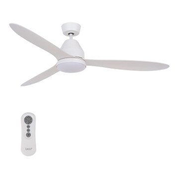Lucci air 213043 - LED takfläkt WHITEHAVEN GX53/17W/230V vit + fjärrkontroll