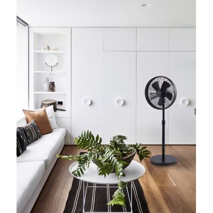 Lucci Air 213115EU - Golvfläkt BREEZE svart