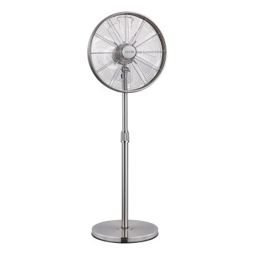 Lucci Air 213117EU - Stående fläkt BREEZE matt krom Ø 46 cm
