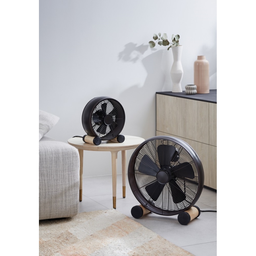 Lucci Air 213122EU - Stående fläkt BREEZE svart