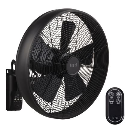 Lucci air 213124 - Fjärrkontroll för fans BREEZE svart