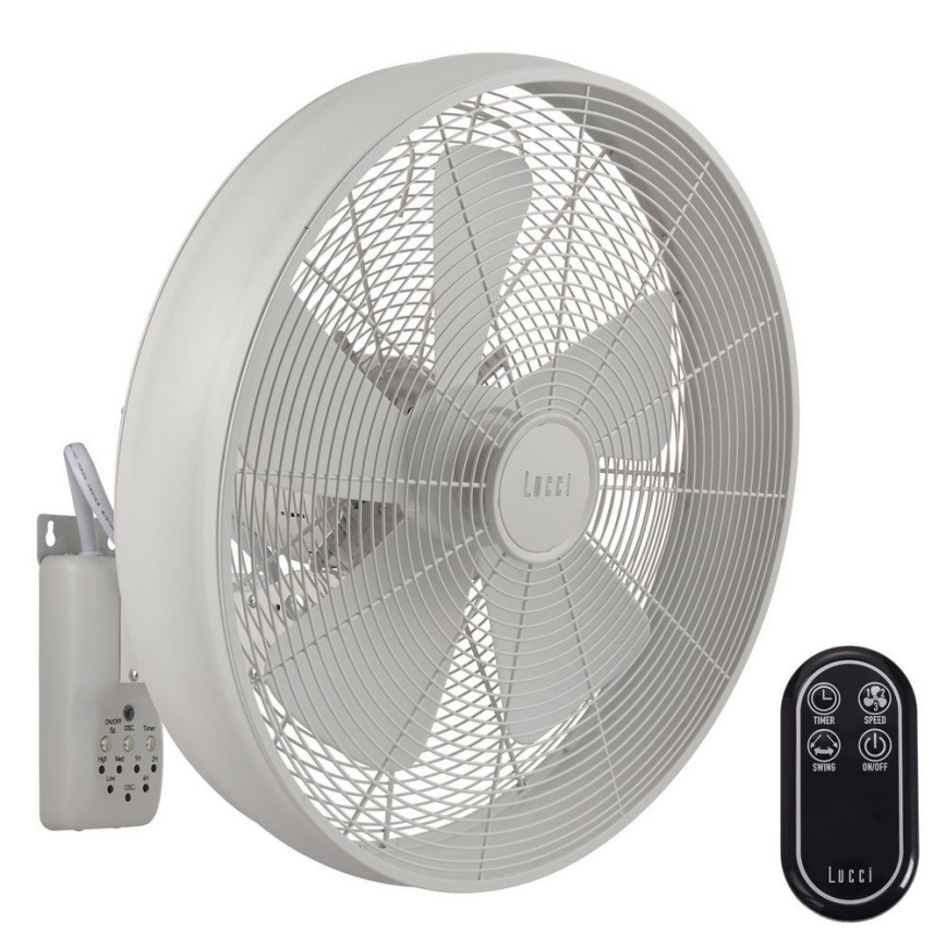Lucci air 213124 - Fjärrkontroll för fans BREEZE svart