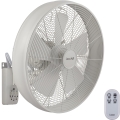 Lucci Air 213128EU - Väggfläkt BREEZE 55W/230V vit+ fjärrkontroll