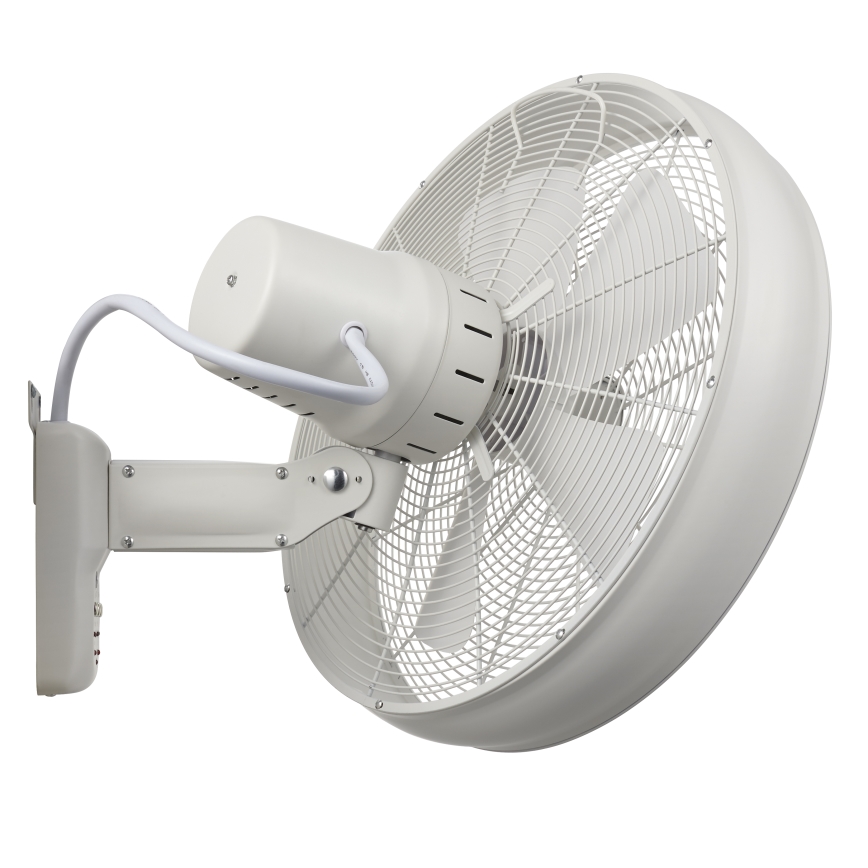 Lucci Air 213128EU - Väggfläkt BREEZE 55W/230V vit+ fjärrkontroll
