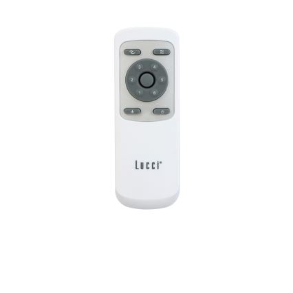 Lucci air 213171 - LED takfläkt NEWPORT trä/vit/beige + fjärrkontroll